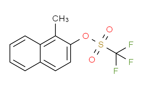 CAS No. 1094898-08-4, (1-methylnaphthalen-2-yl) trifluoromethanesulfonate
