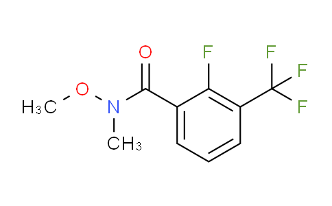 CAS No. 680610-54-2, 2-fluoro-N-methoxy-N-methyl-3-(trifluoromethyl)benzamide