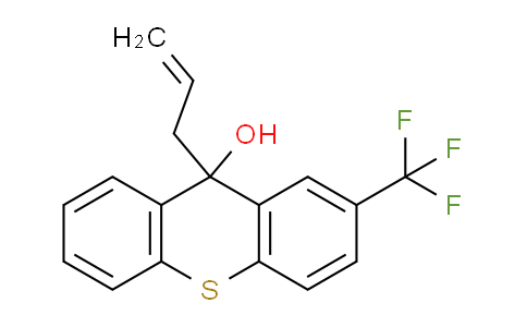 CAS No. 850808-70-7, 9-allyl-2-(trifluoromethyl)-9H-thioxanthen-9-ol