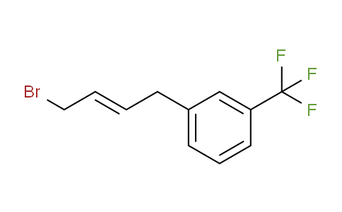 CAS No. 1390626-07-9, Benzene, 1-[(2E)-4-bromo-2-buten-1-yl]-3-(trifluoromethyl)-