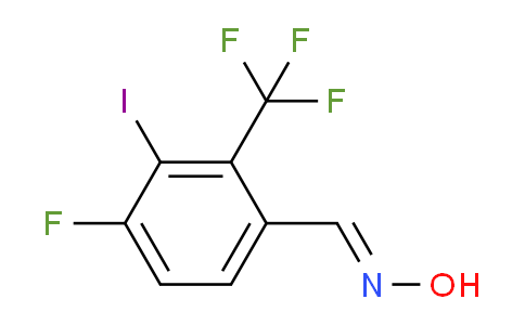CAS No. 1607434-31-0, (E)-4-fluoro-3-iodo-2-(trifluoromethyl)benzaldehyde oxime