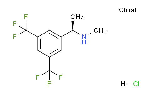 CAS No. 414910-05-7, (R)-1-(3,5-bis(trifluoromethyl)phenyl)-N-methylethan-1-amine hydrochloride