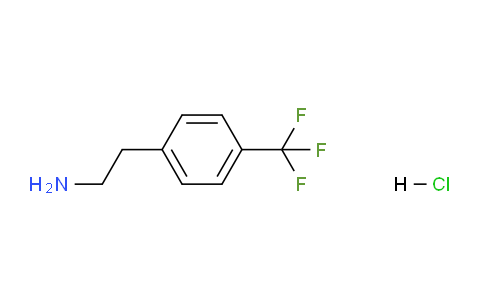 CAS No. 52997-74-7, 2-(4-Trifluoromethyl-phenyl)-ethylamine, HCl