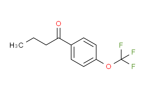 CAS No. 56465-82-8, 1-[4-(Trifluoromethoxy)phenyl]butan-1-one