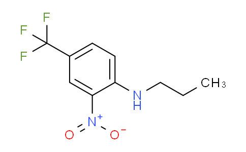 CAS No. 2078-10-6, 2-Nitro-N-propyl-4-(trifluoromethyl)aniline