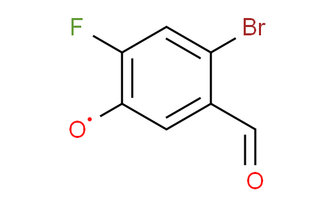 CAS No. 1262989-52-5, 2-bromo-4-fluoro-5-(l1-oxidaneyl)benzaldehyde