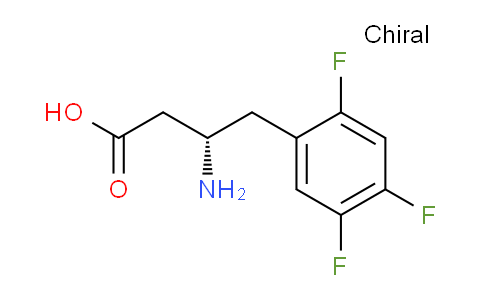 CAS No. 1217854-08-4, (S)-3-Amino-4-(2,4,5-Trifluorophenyl) butanoic acid