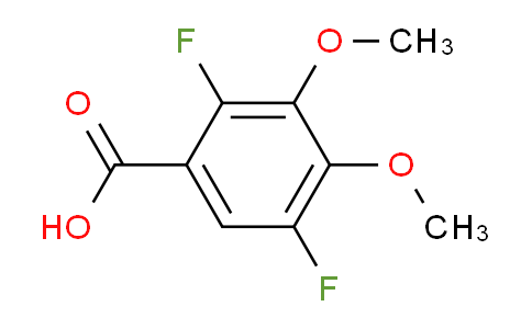 CAS No. 1824280-25-2, 2,5-difluoro-3,4-dimethoxybenzoic acid