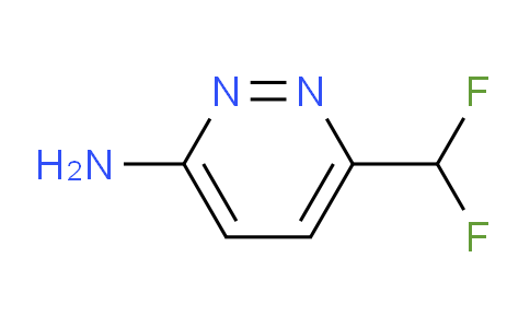 CAS No. 1706450-11-4, 6-(difluoromethyl)pyridazin-3-amine