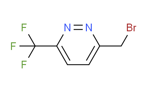 CAS No. 1173897-85-2, 3-(bromomethyl)-6-(trifluoromethyl)pyridazine