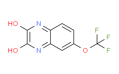 CAS No. 196962-67-1, 6-(trifluoromethoxy)quinoxaline-2,3-diol