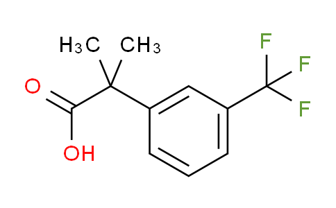 CAS No. 254895-42-6, 2-Methyl-2-(3-(trifluoromethyl)phenyl)propanoic acid