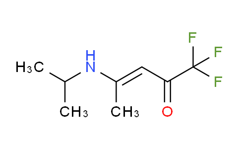 CAS No. 127223-95-4, 1,1,1-Trifluoro-4-(isopropylamino)pent-3-en-2-one
