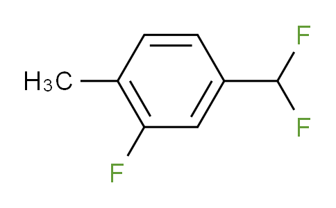 CAS No. 1214334-21-0, 4-(Difluoromethyl)-2-fluoro-1-methylbenzene