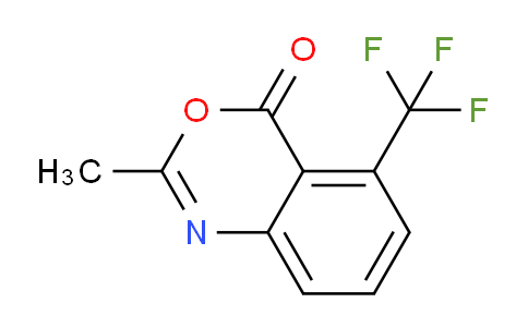 CAS No. 862310-31-4, 2-Methyl-5-(trifluoromethyl)-4H-benzo[d][1,3]oxazin-4-one