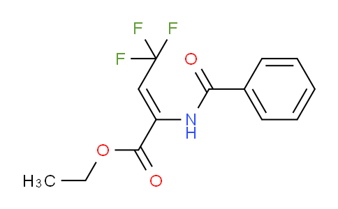 CAS No. 1068146-76-8, Ethyl (Z)-2-benzamido-4,4,4-trifluorobut-2-enoate