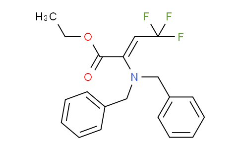 CAS No. 1126530-81-1, (Z)-Ethyl 2-(dibenzylamino)-4,4,4-trifluorobut-2-enoate