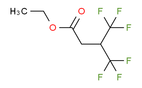 CAS No. 17327-34-3, Ethyl 4,4,4-trifluoro-3-(trifluoromethyl)butanoate