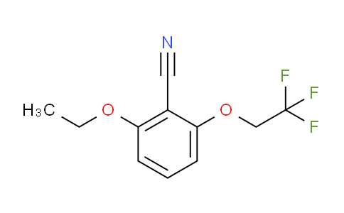 CAS No. 175204-04-3, 2-Ethoxy-6-(2,2,2-trifluoroethoxy)benzonitrile