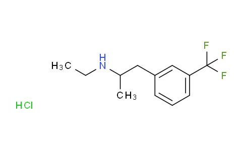 CAS No. 16105-77-4, N-Ethyl-1-(3-(trifluoromethyl)phenyl)propan-2-amine hydrochloride
