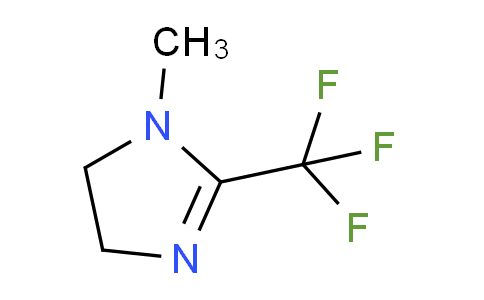 CAS No. 1069085-45-5, 1-Methyl-2-(trifluoromethyl)-4,5-dihydro-1H-imidazole