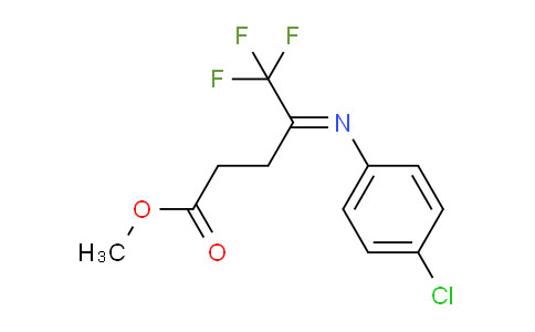 CAS No. 931095-88-4, Methyl 4-(4-chlorophenylimino)-5,5,5-trifluoropentanoate