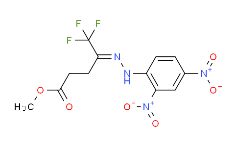 CAS No. 1161004-93-8, Methyl 4-(2-(2,4-dinitrophenyl)hydrazono)-5,5,5-trifluoropentanoate