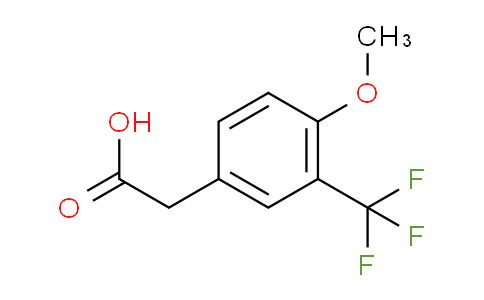 2-(4-Methoxy-3-(trifluoromethyl)phenyl)acetic acid