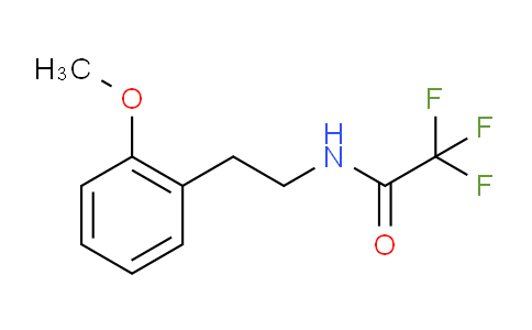 CAS No. 304458-32-0, 2,2,2-Trifluoro-N-(2-methoxyphenethyl)acetamide