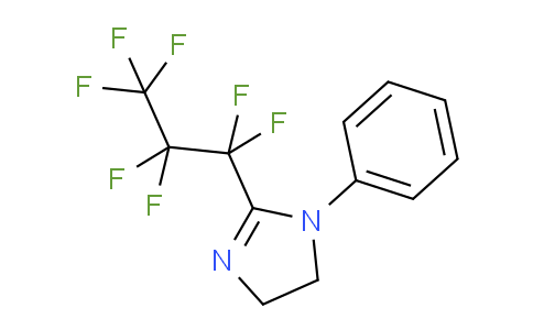 CAS No. 1069085-53-5, 2-(Perfluoropropyl)-1-phenyl-4,5-dihydro-1H-imidazole