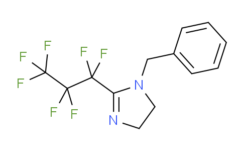 CAS No. 1069085-51-3, 1-Benzyl-2-(perfluoropropyl)-4,5-dihydro-1H-imidazole