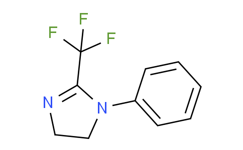 CAS No. 1069085-41-1, 1-Phenyl-2-(trifluoromethyl)-4,5-dihydro-1H-imidazole