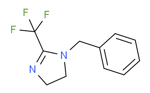 CAS No. 1069085-40-0, 1-Benzyl-2-(trifluoromethyl)-4,5-dihydro-1H-imidazole