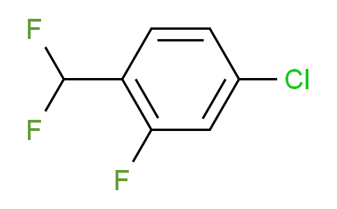 CAS No. 1214337-46-8, 4-Chloro-1-(difluoromethyl)-2-fluorobenzene