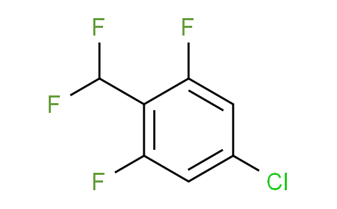 CAS No. 1204296-04-7, 5-Chloro-2-(difluoromethyl)-1,3-difluorobenzene