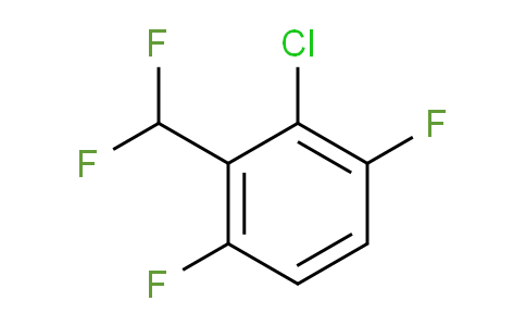 CAS No. 1221272-89-4, 2-Chloro-3-(difluoromethyl)-1,4-difluorobenzene