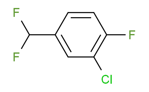 CAS No. 1214372-57-2, 2-Chloro-4-(difluoromethyl)-1-fluorobenzene