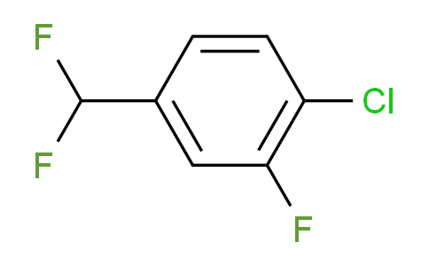 CAS No. 1214333-76-2, 1-Chloro-4-(difluoromethyl)-2-fluorobenzene