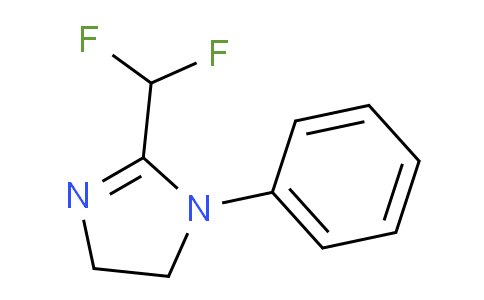 CAS No. 1069085-50-2, 2-(Difluoromethyl)-1-phenyl-4,5-dihydro-1H-imidazole
