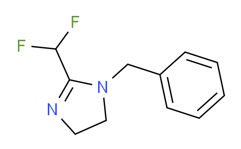 CAS No. 1069085-48-8, 1-Benzyl-2-(difluoromethyl)-4,5-dihydro-1H-imidazole