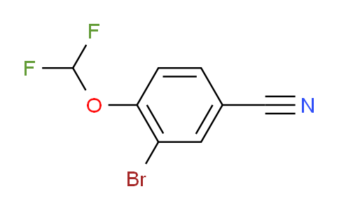 CAS No. 1261818-75-0, 3-Bromo-4-(difluoromethoxy)benzonitrile