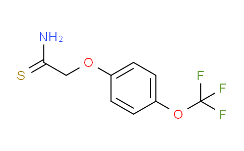 CAS No. 952183-07-2, 2-(4-(Trifluoromethoxy)phenoxy)ethanethioamide