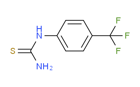 CAS No. 1736-72-7, 1-(4-(Trifluoromethyl)phenyl)thiourea