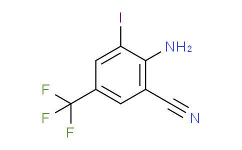 CAS No. 1221792-71-7, 2-Amino-3-iodo-5-(trifluoromethyl)benzonitrile