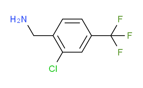 CAS No. 874482-99-2, (2-Chloro-4-(trifluoromethyl)phenyl)methanamine