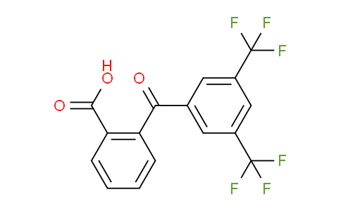 CAS No. 175278-06-5, 2-(3,5-Bis(trifluoromethyl)benzoyl)benzoic acid