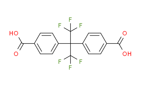 CAS No. 1171-47-7, 4,4'-(Perfluoropropane-2,2-diyl)dibenzoic acid