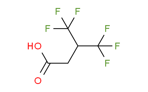 CAS No. 17327-33-2, 4,4,4-Trifluoro-3-(trifluoromethyl)butanoic acid