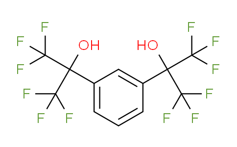 CAS No. 802-93-7, 2,2'-(1,3-Phenylene)bis(1,1,1,3,3,3-hexafluoropropan-2-ol)