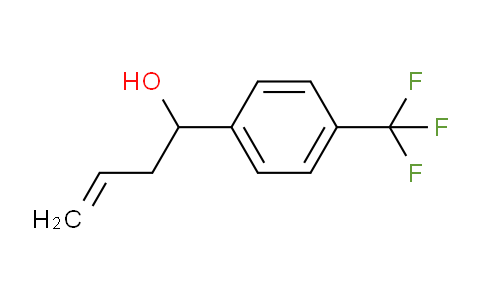 CAS No. 144486-12-4, 1-(4-(Trifluoromethyl)phenyl)but-3-en-1-ol